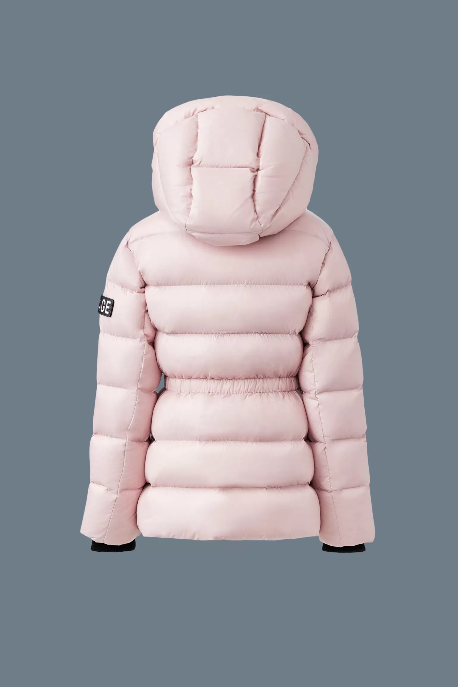 Mackage ALANNIS-T Lustrous Medium down parka with hood for toddlers (2-6 years) Rose Cheap
