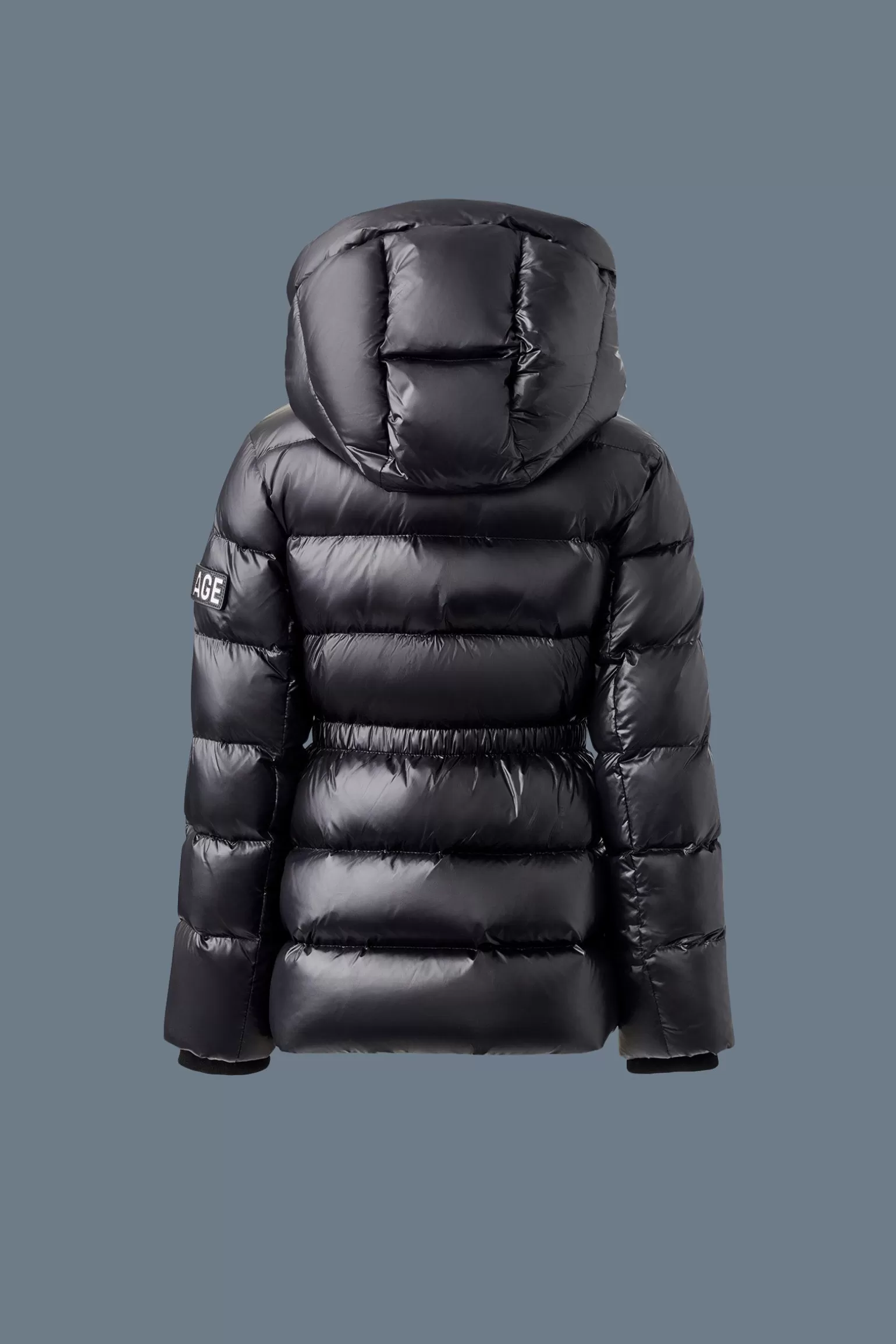 Mackage ALANNIS-T Lustrous Medium down parka with hood for toddlers (2-6 years) Black Cheap