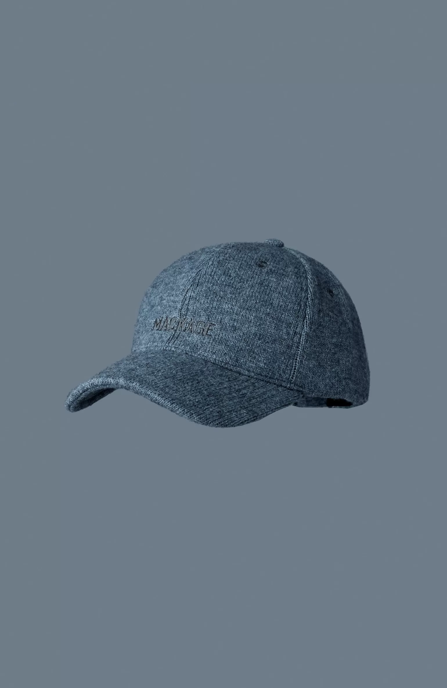 Mackage ANDERSON-CM Cashmere logo baseball cap CarbonMix Flash Sale