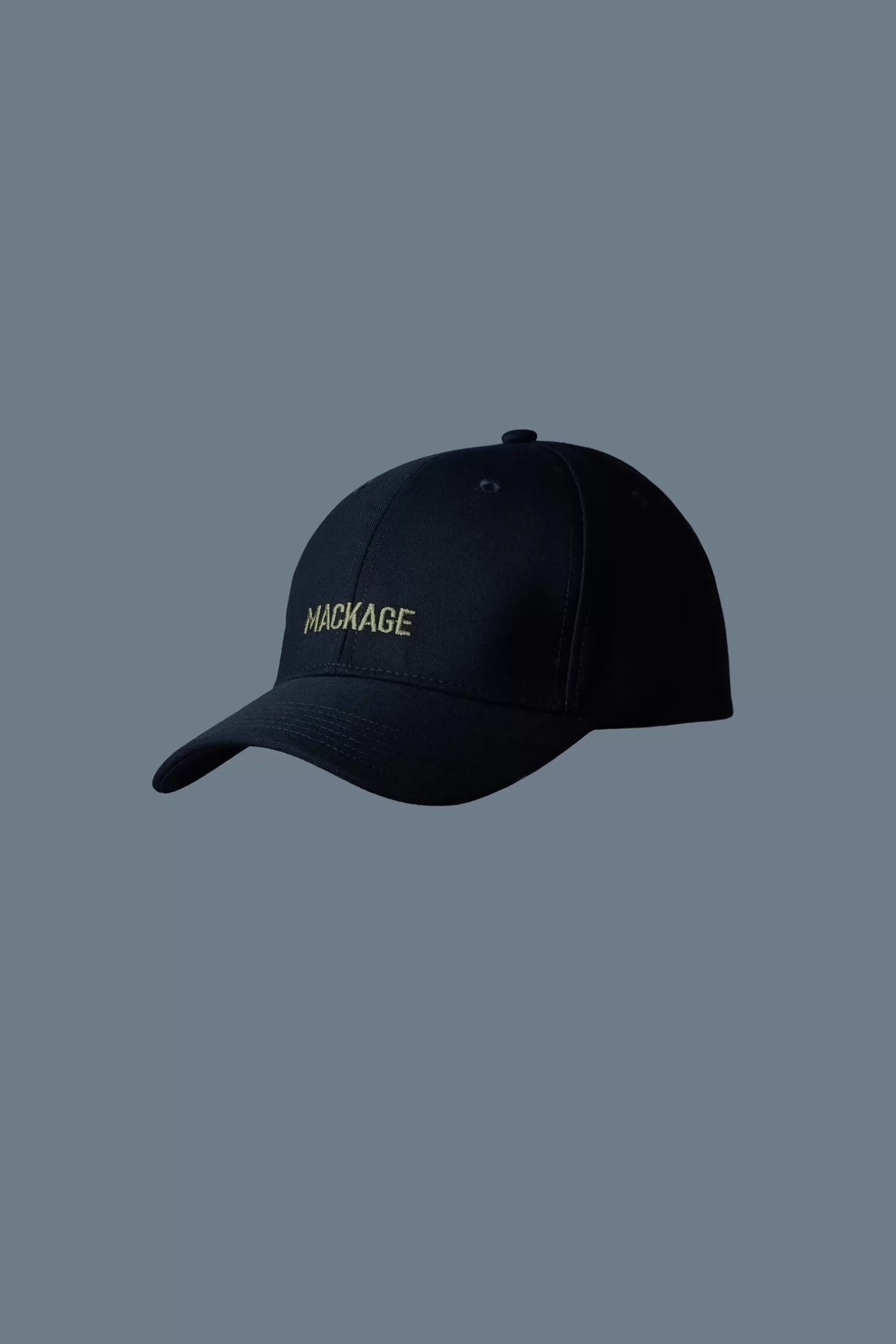 Mackage ANDERSON-W Wool logo baseball cap Navy Best