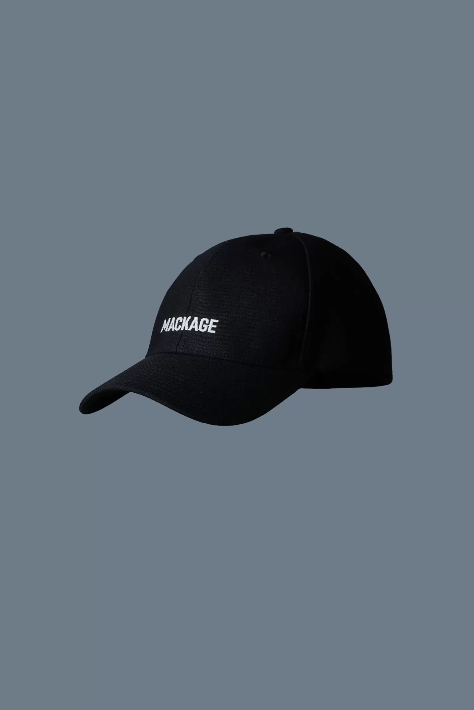 Mackage ANDERSON-W Wool logo baseball cap Black Clearance