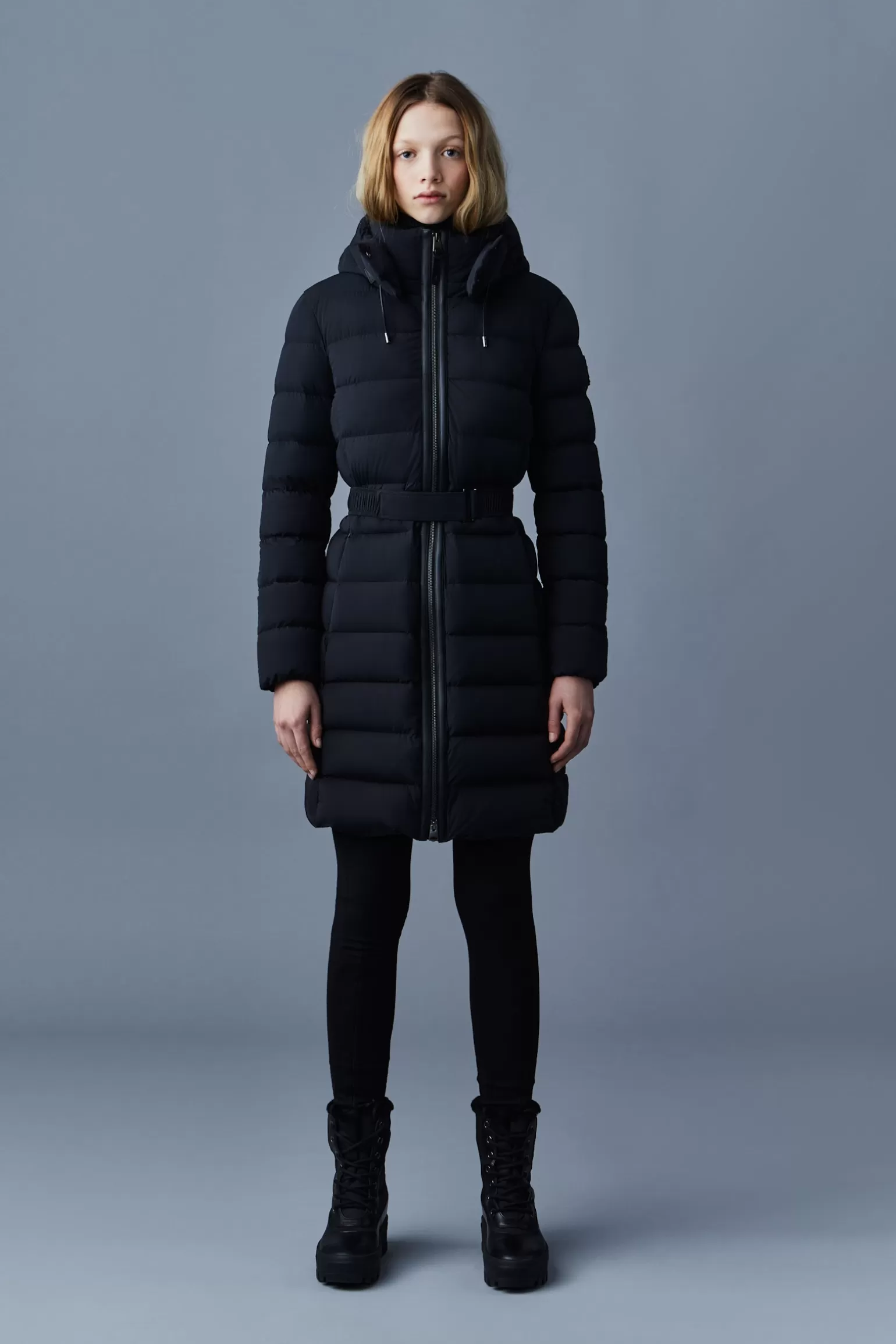 Mackage ASHLEY stretch light down with removable hood Black Flash Sale