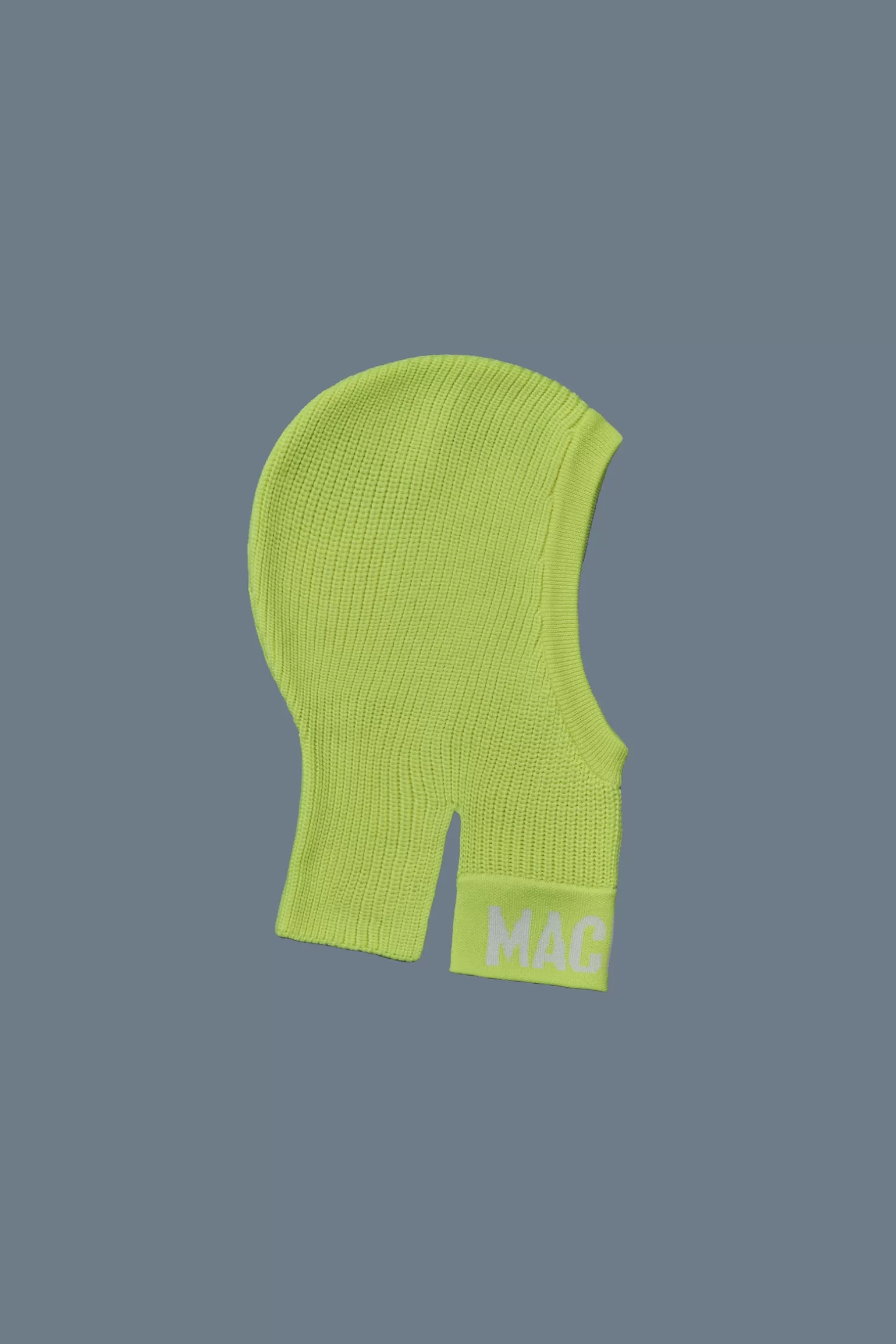 Mackage AURORA Knit merino blend logo balaclava Neon Cheap