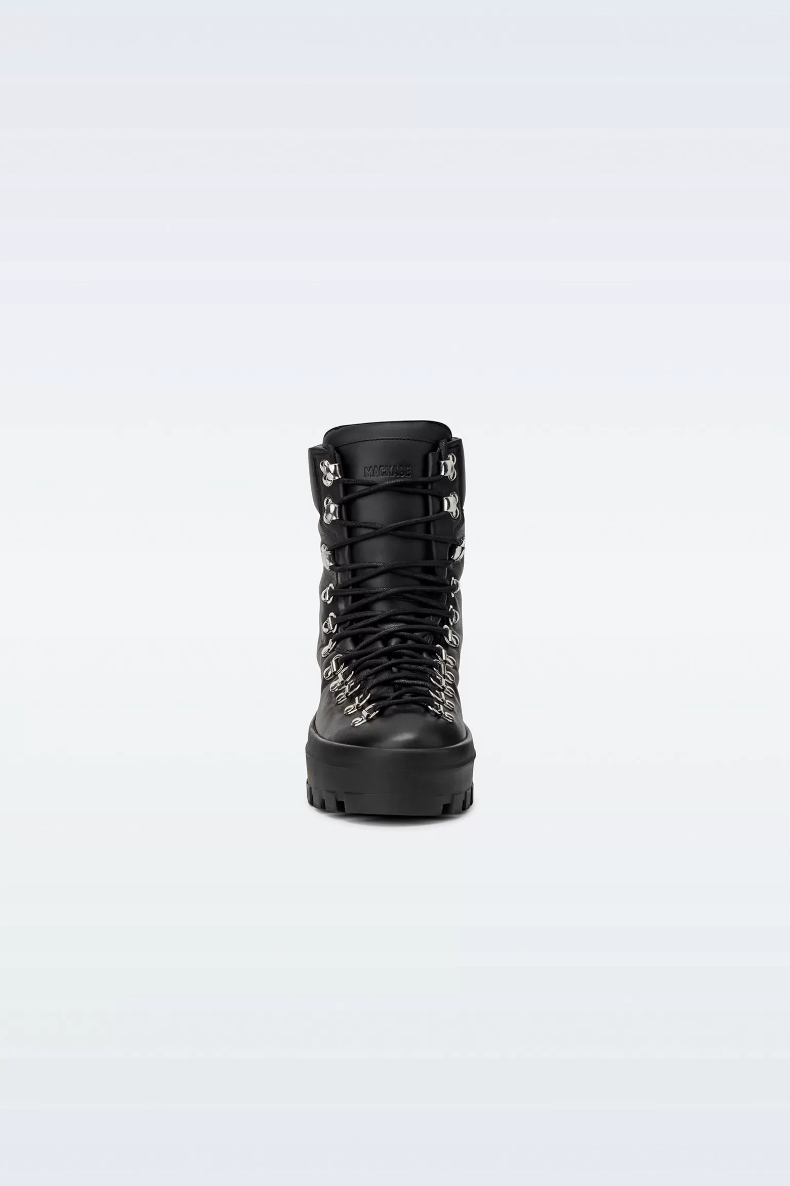 Mackage BAIN-M Leather mid-calf lace-up boots Black Clearance