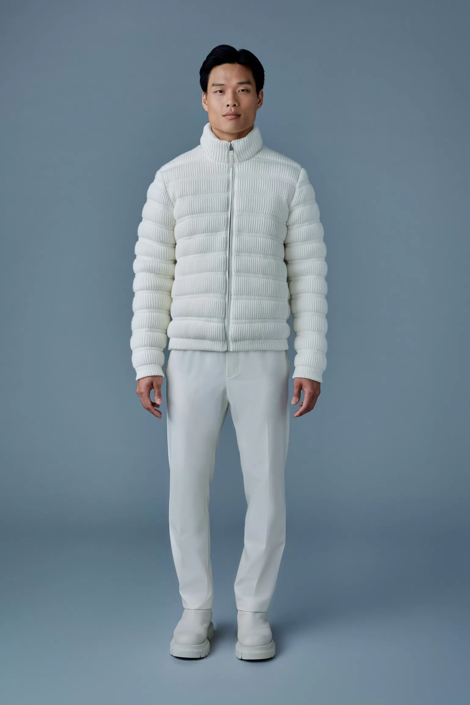 Mackage CHRISTOPHER Cashmere light down jacket Cream Hot