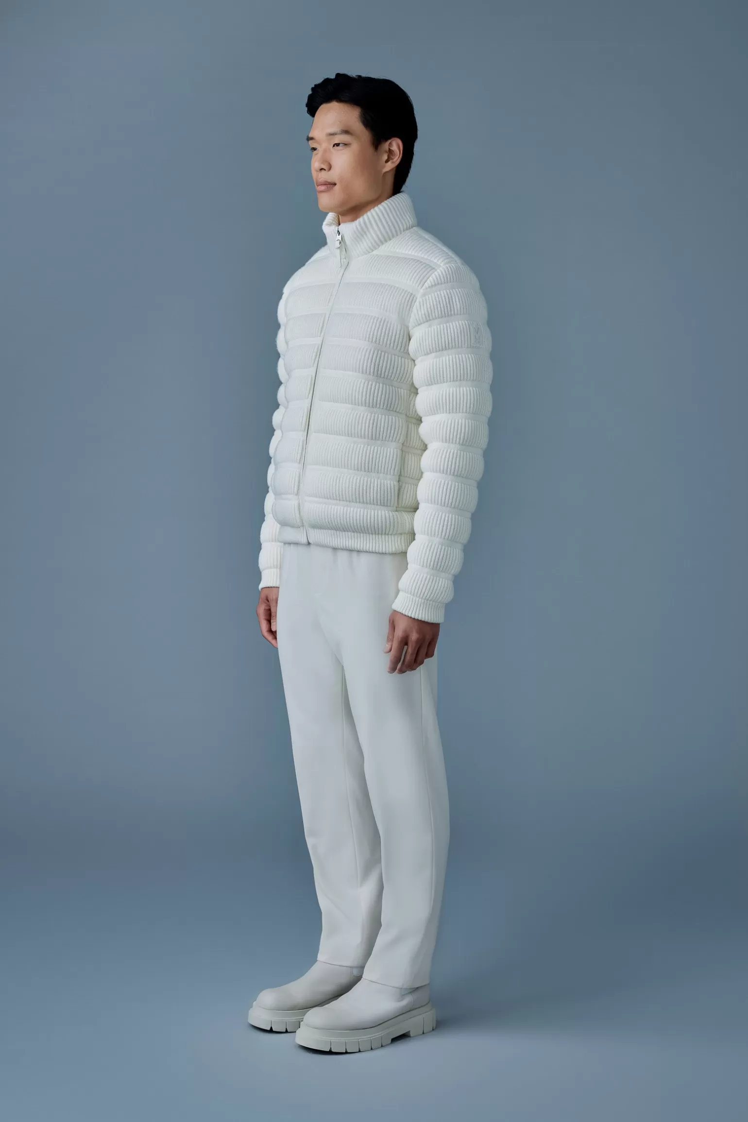 Mackage CHRISTOPHER Cashmere light down jacket Cream Hot