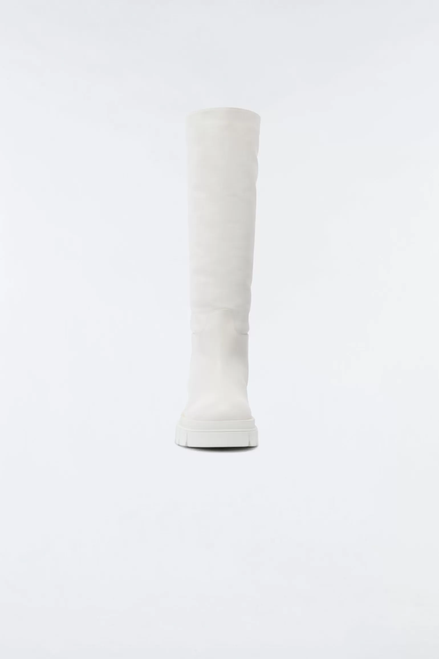 Mackage COMMANDER shearling-lined lug sole (R) Leather boot for women Cream Store