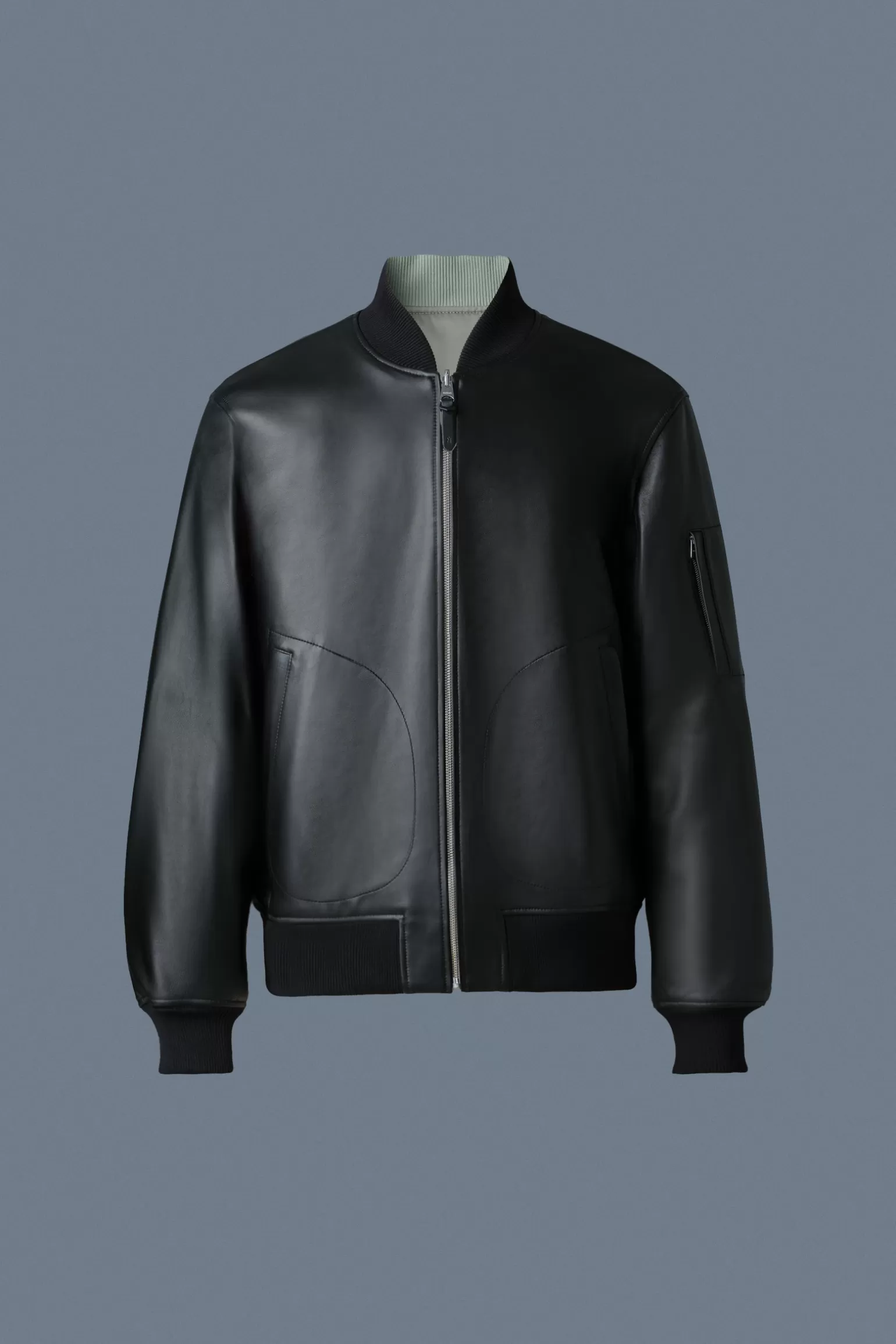 Mackage EASTON-R 2-in-1 lamb leather bomber jacket Black Fashion