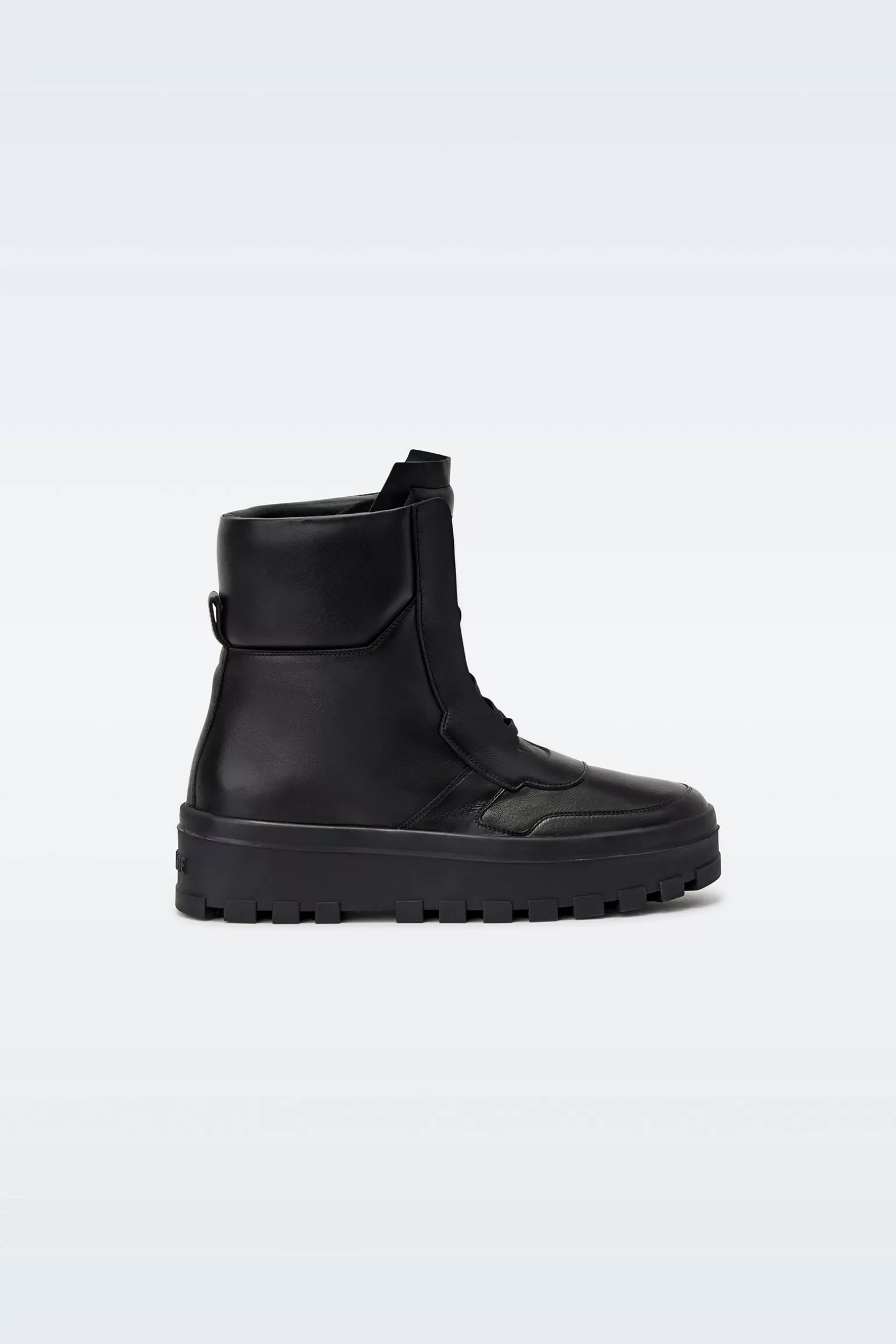 Mackage EKON-W Leather mid-calf lace-up boots Black Shop