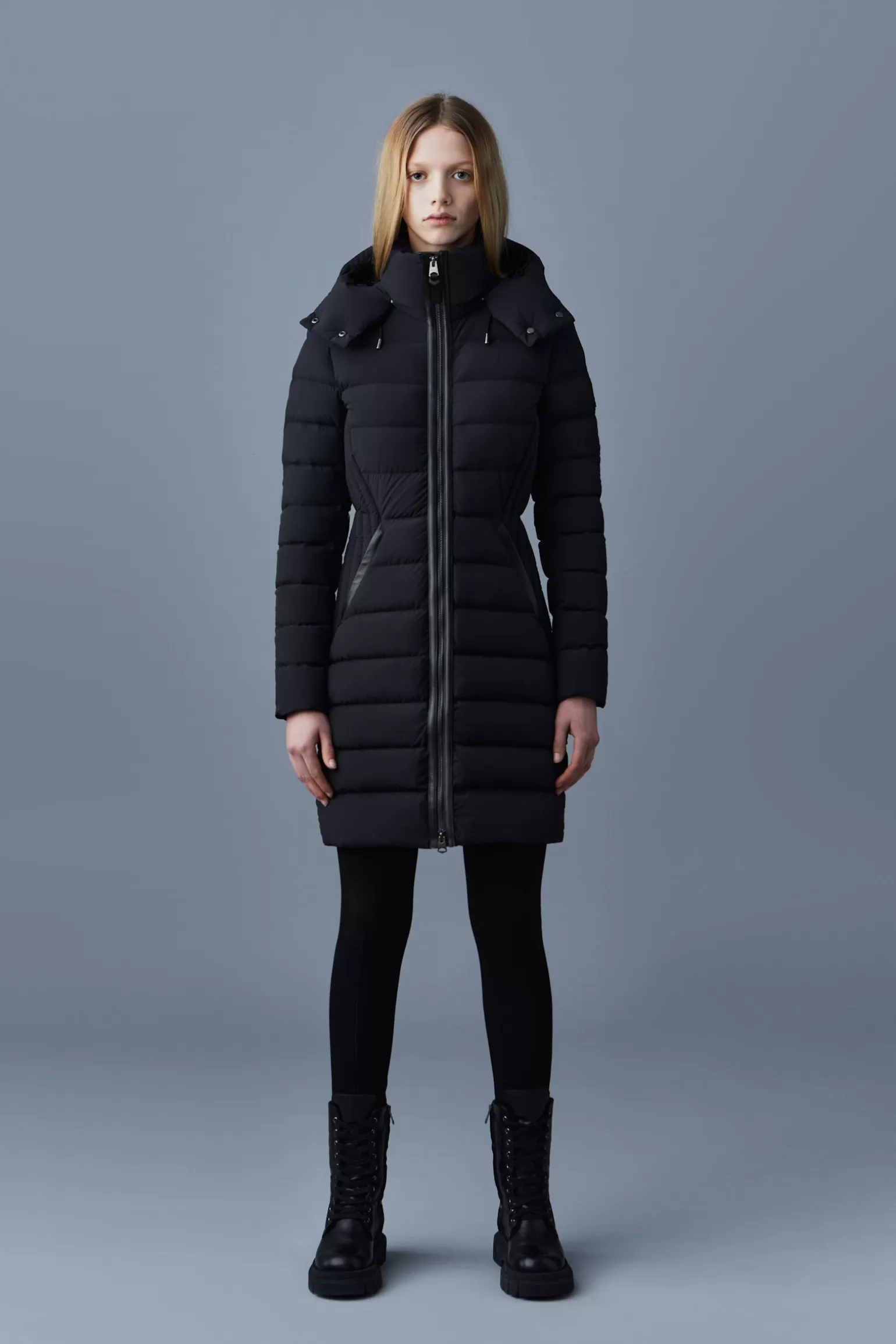 Mackage FARREN Agile-360 down coat with removable hood Black Online