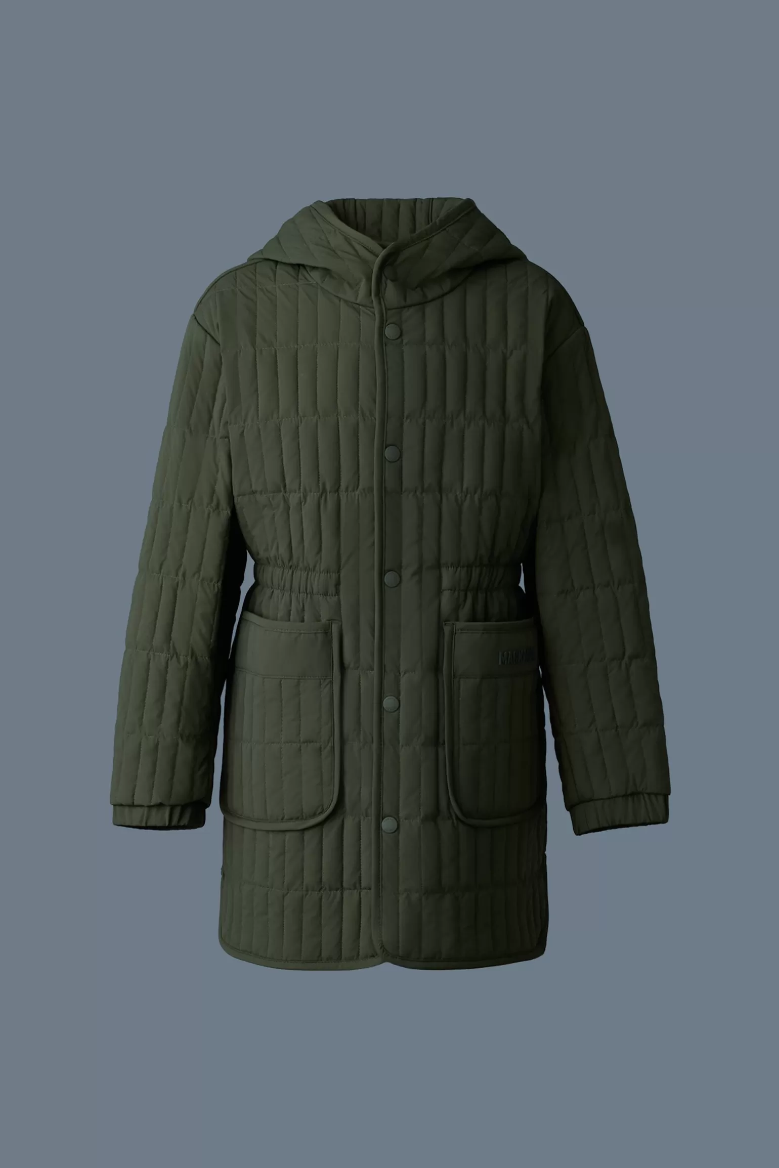 Mackage HAYDEN Light down vertical quilted coat for kids (8-14 years) LightMilitary Outlet