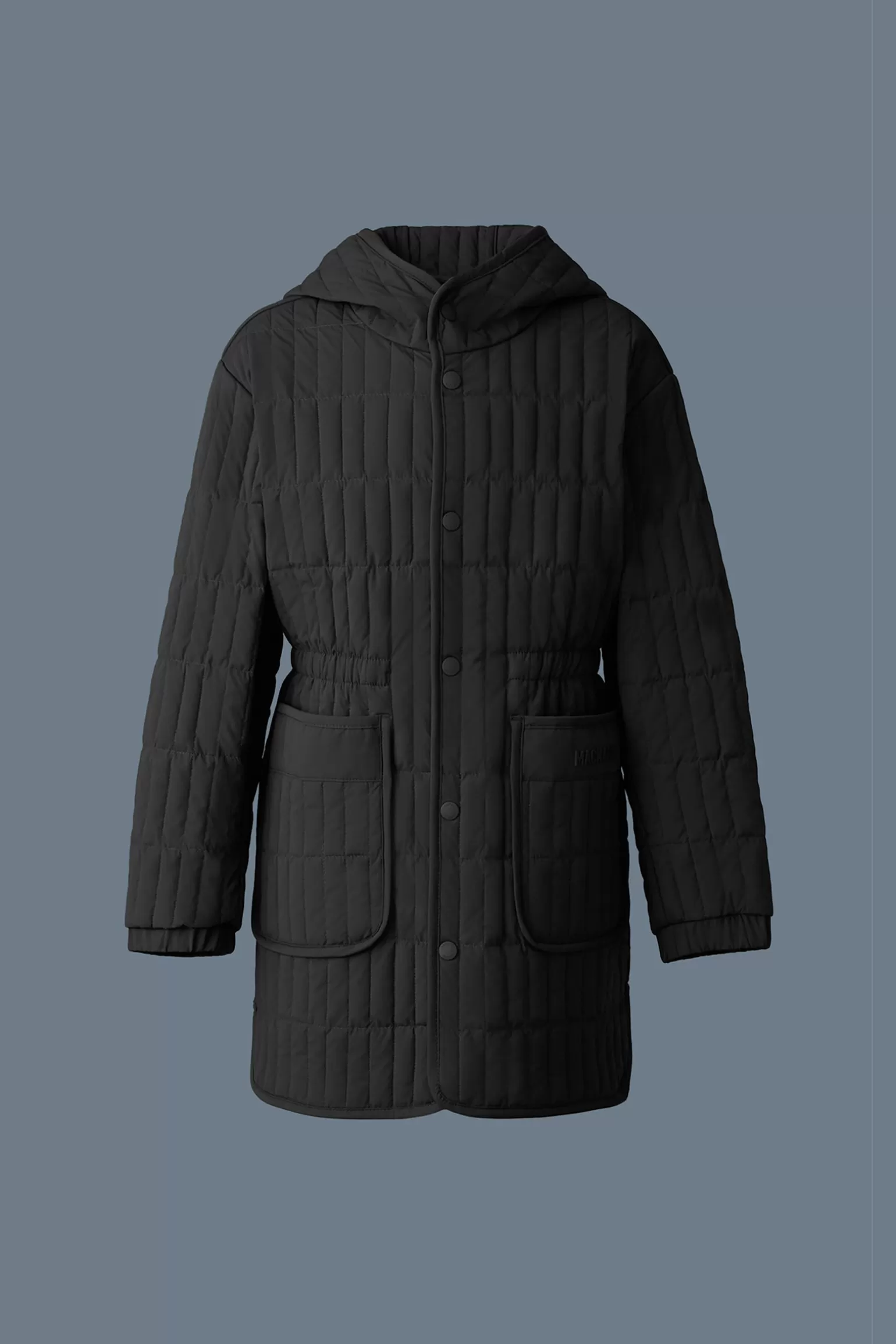 Mackage HAYDEN-T Light down vertical quilted coat for toddlers (2-6 years) Black Hot