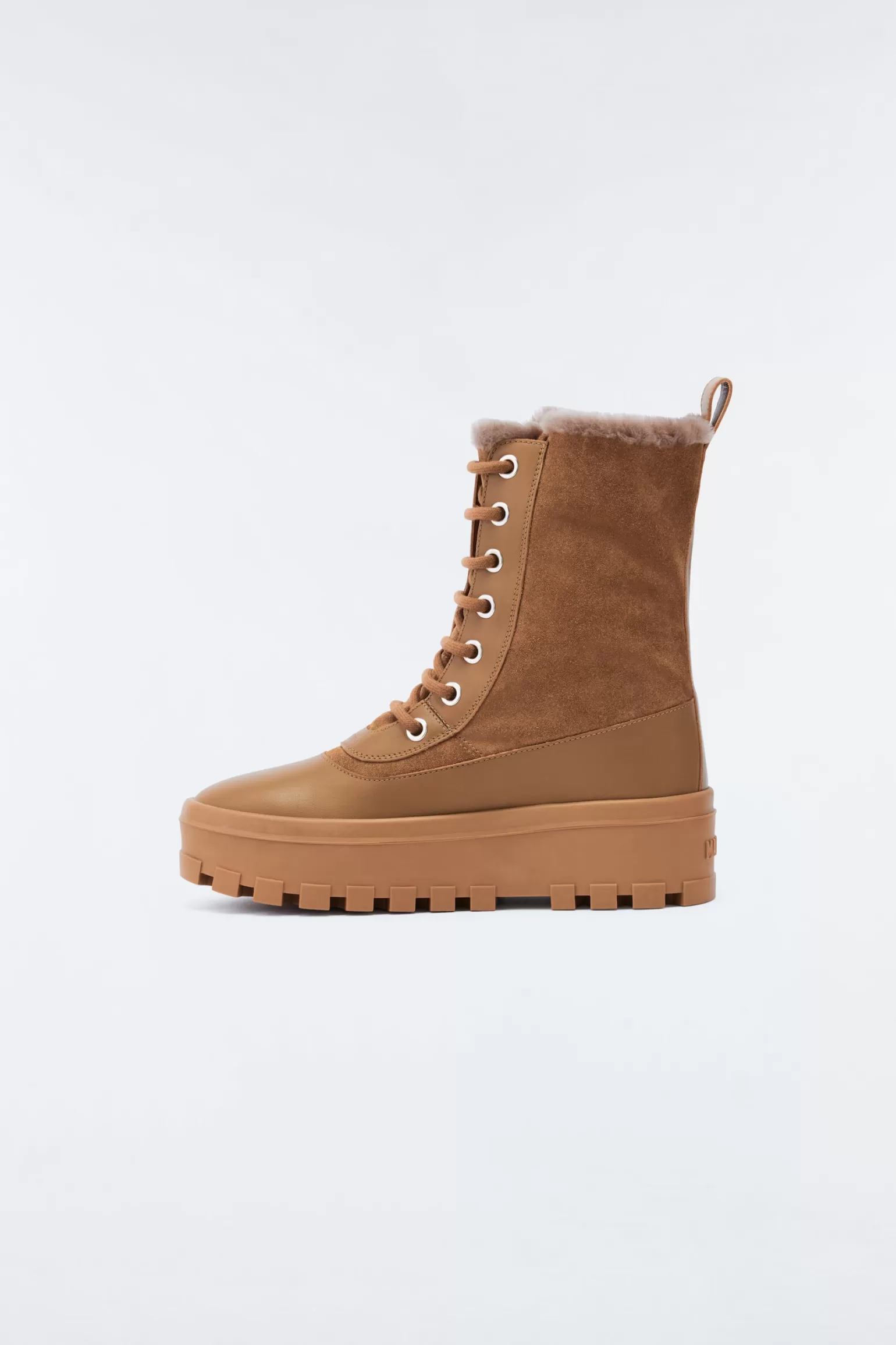 Mackage HERO lamb suede winter boot for men Camel Online