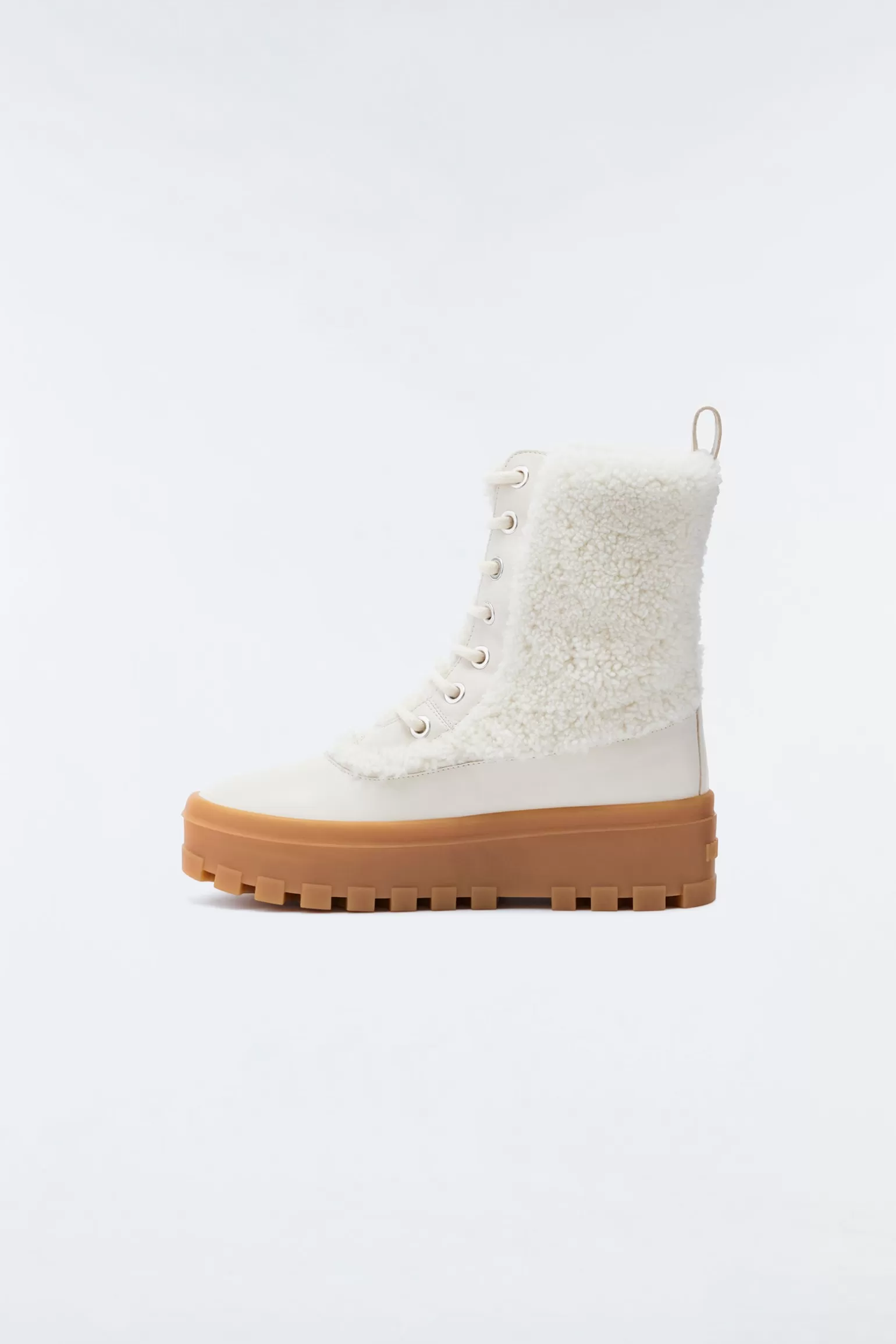 Mackage HERO shearling winter boot for women Cream Store