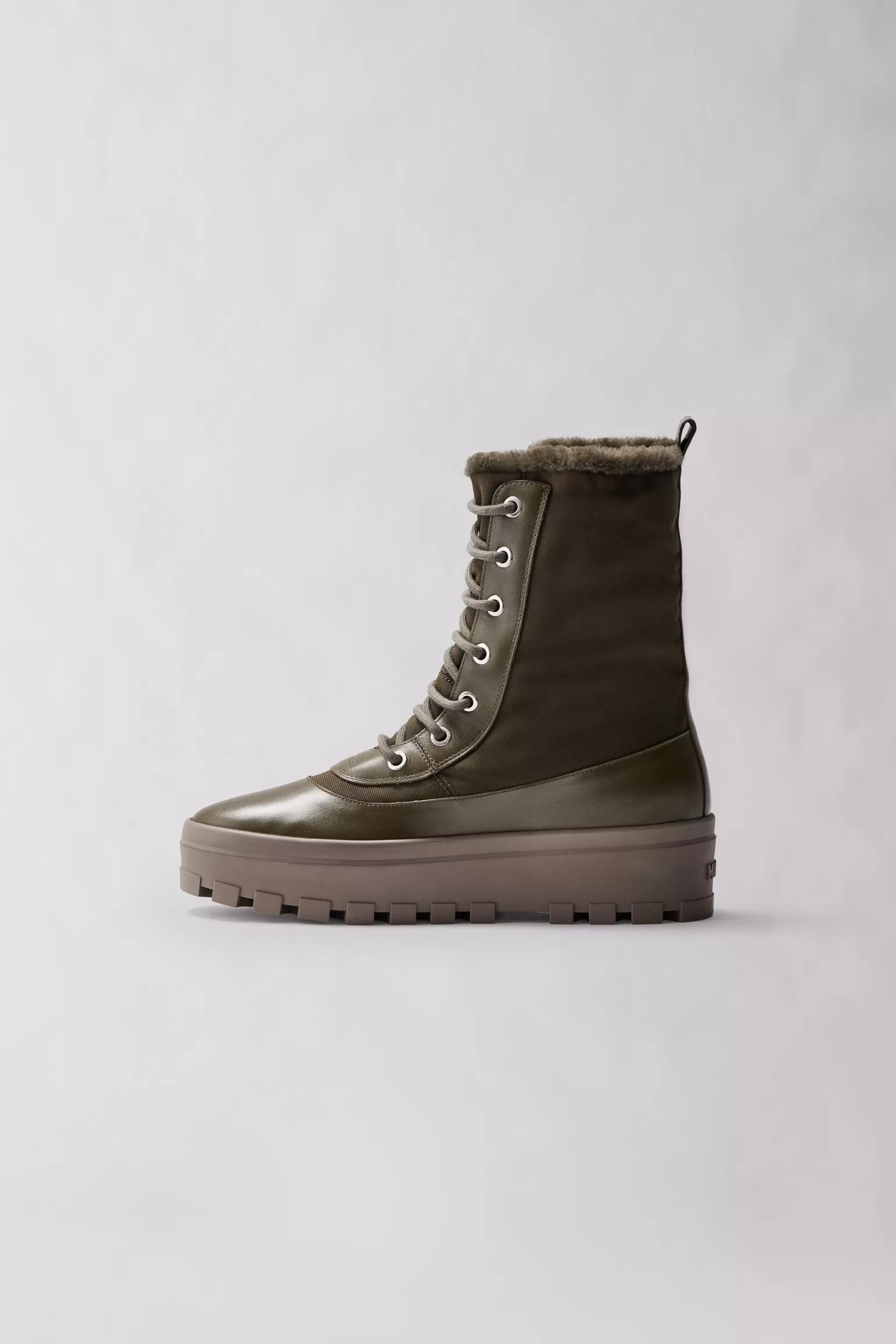 Mackage HERO shearling-lined winter boot for men Army Shop