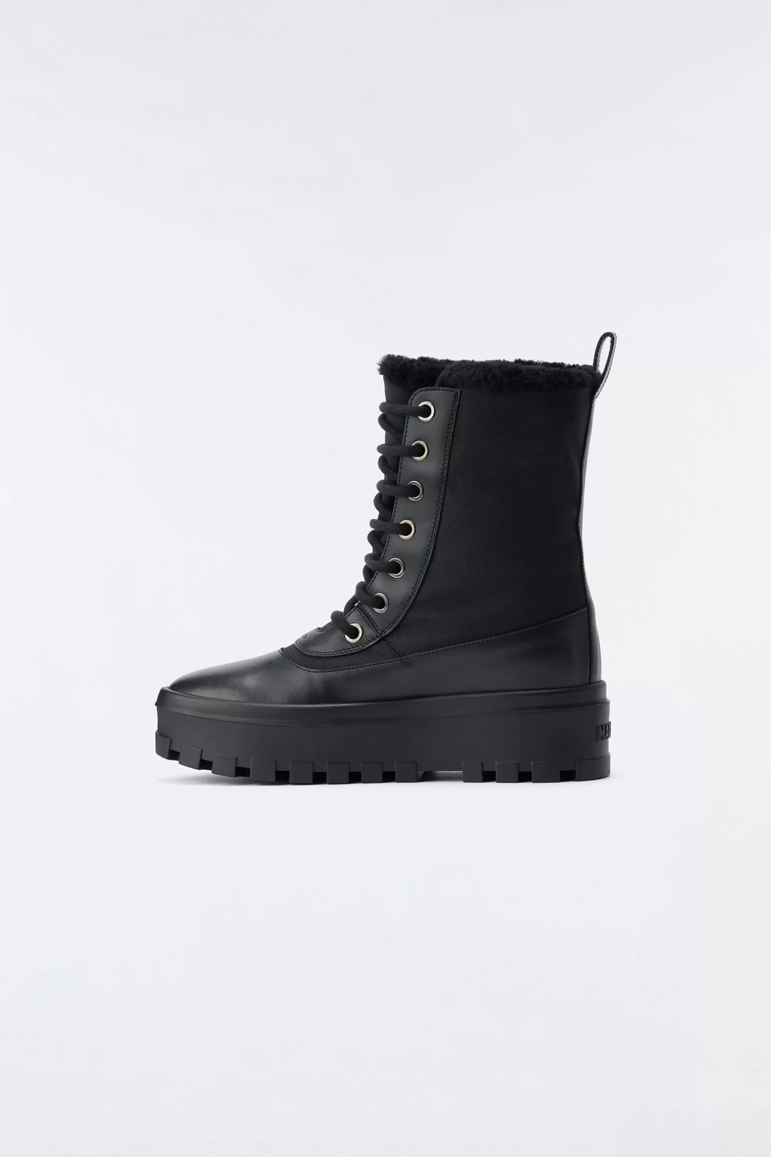 Mackage HERO-W shearling-lined winter boot for women Black Store