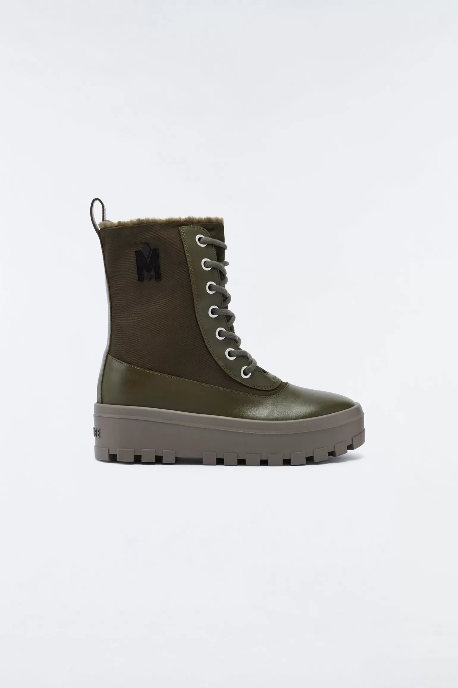 Mackage HERO-W shearling-lined winter boot for women Army Discount