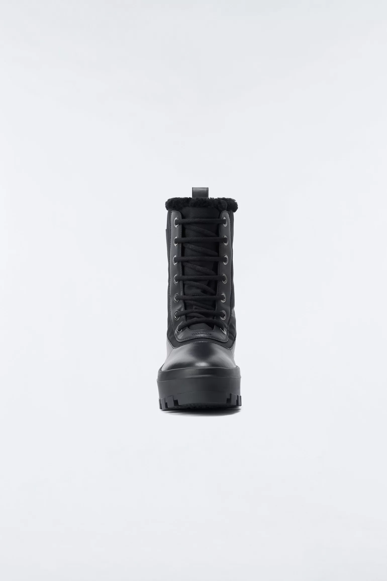 Mackage HERO-W shearling-lined winter boot for women Black Store