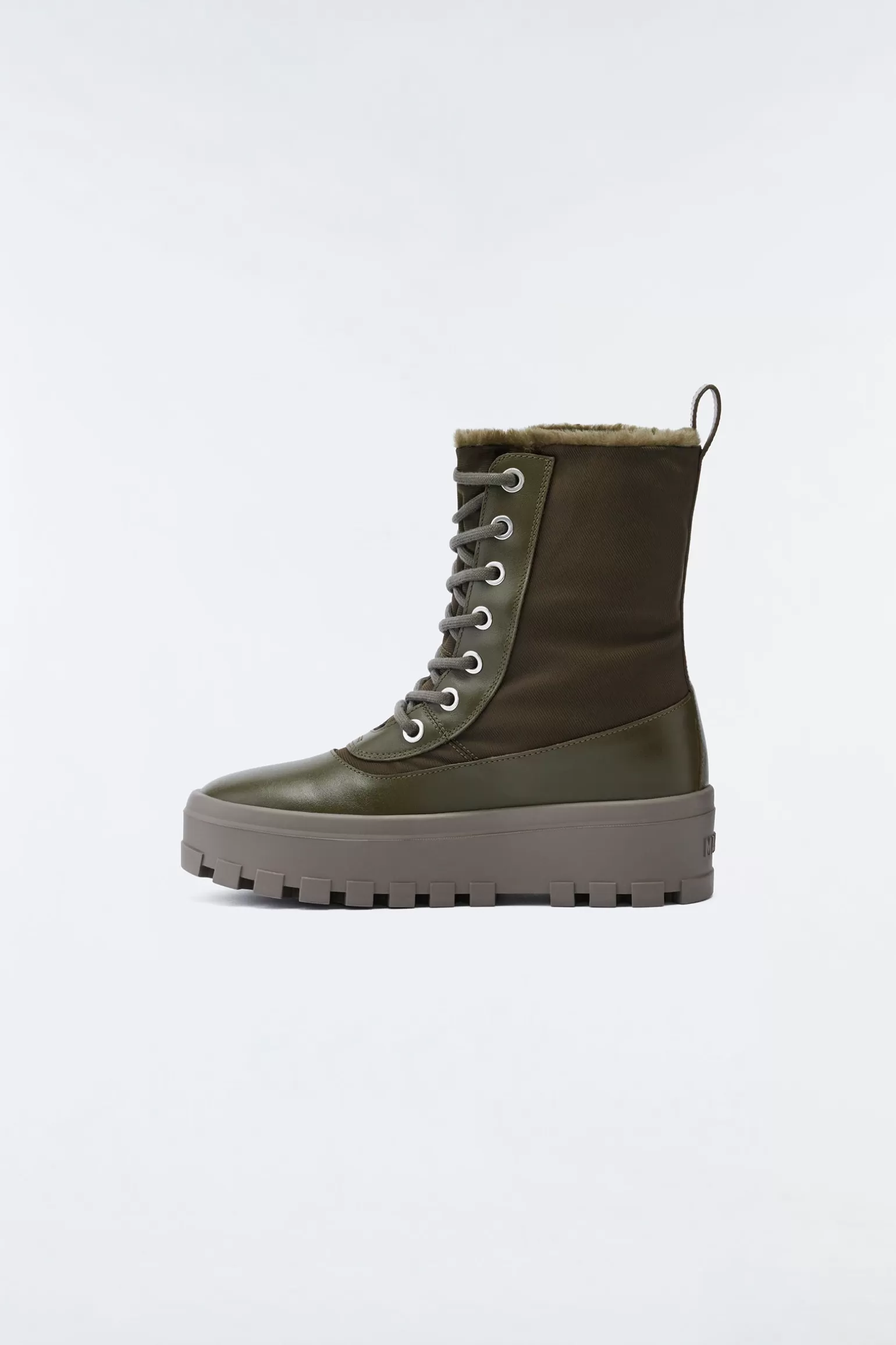 Mackage HERO-W shearling-lined winter boot for women Army Discount