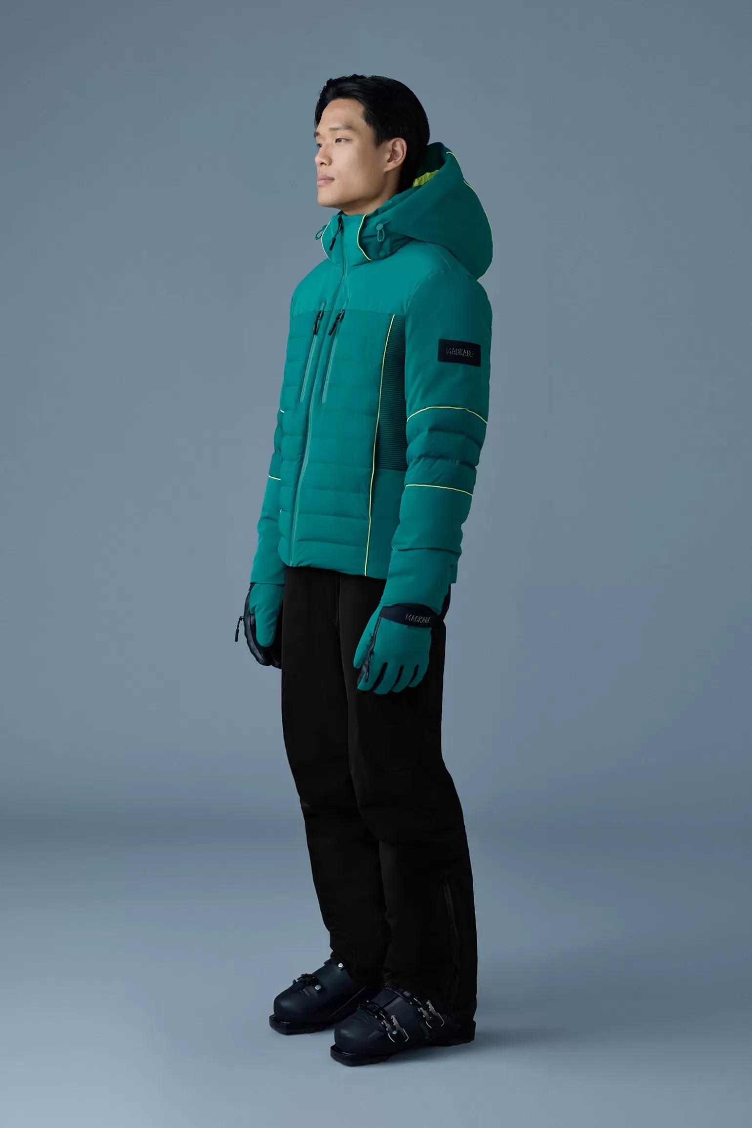 Mackage JASPER Light down ski jacket Emerald Shop