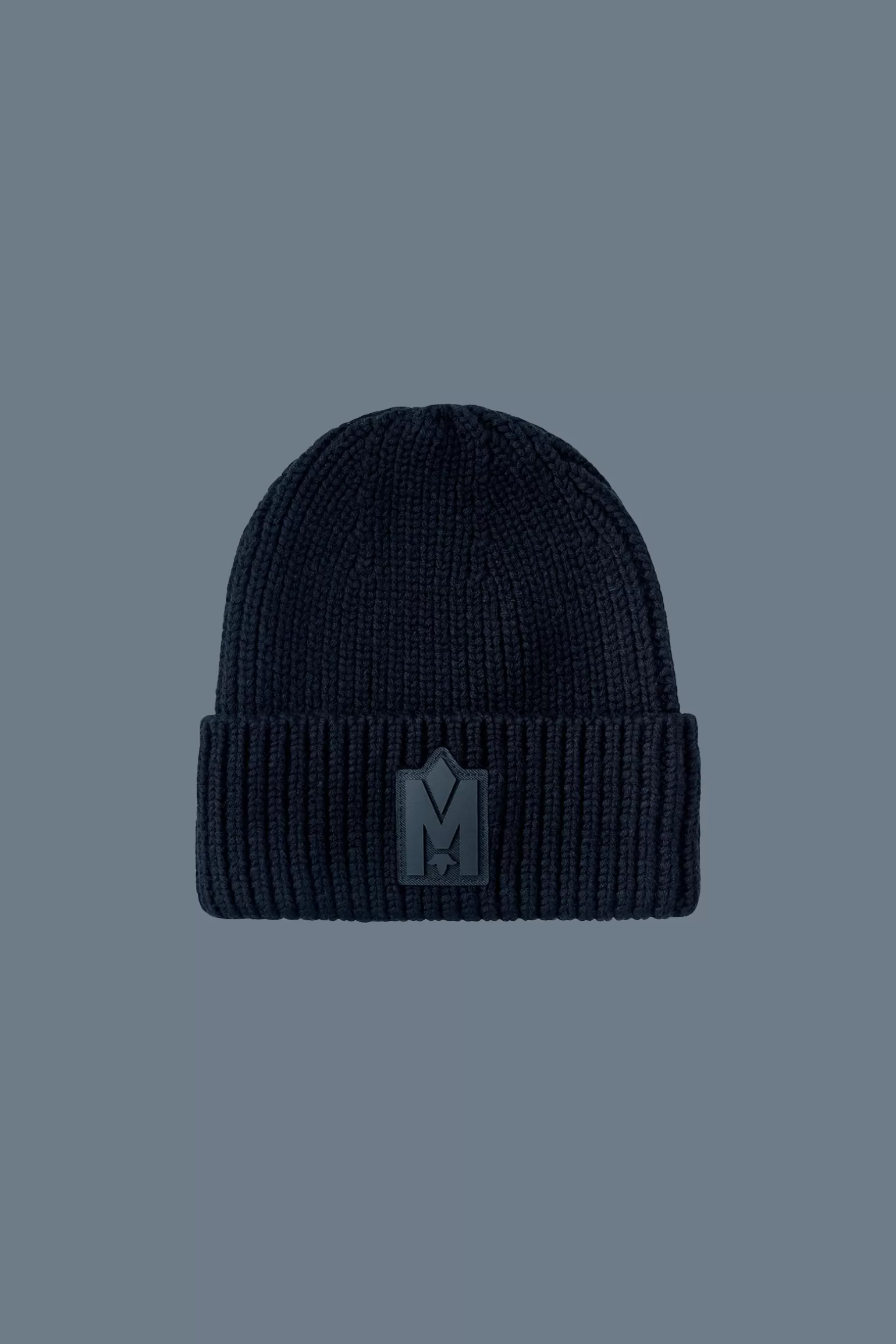 Mackage JUDE-MZ hand-knit toque with ribbed cuff Black Sale