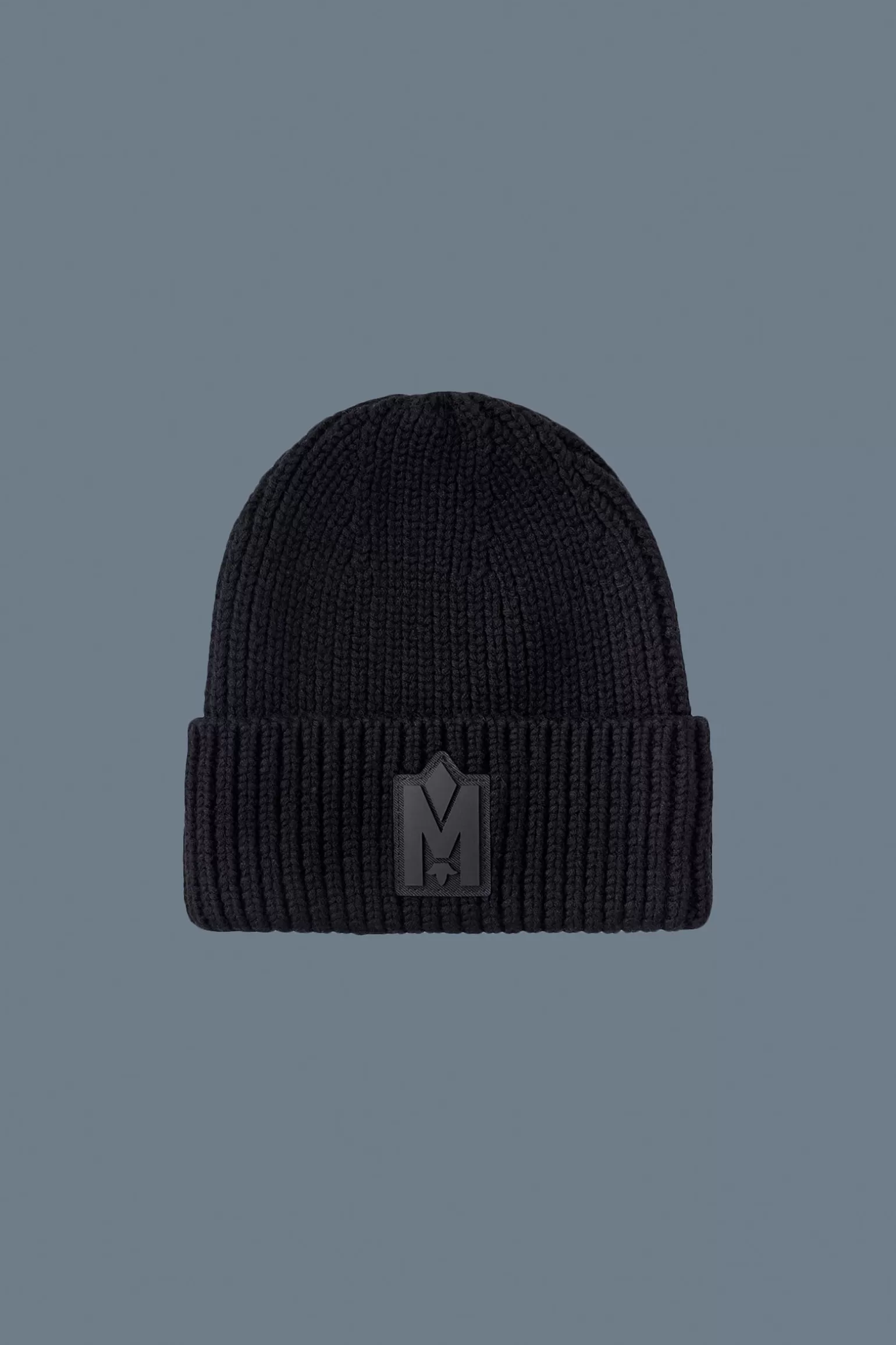 Mackage JUDE-WZ hand-knit toque with ribbed cuff Black Cheap