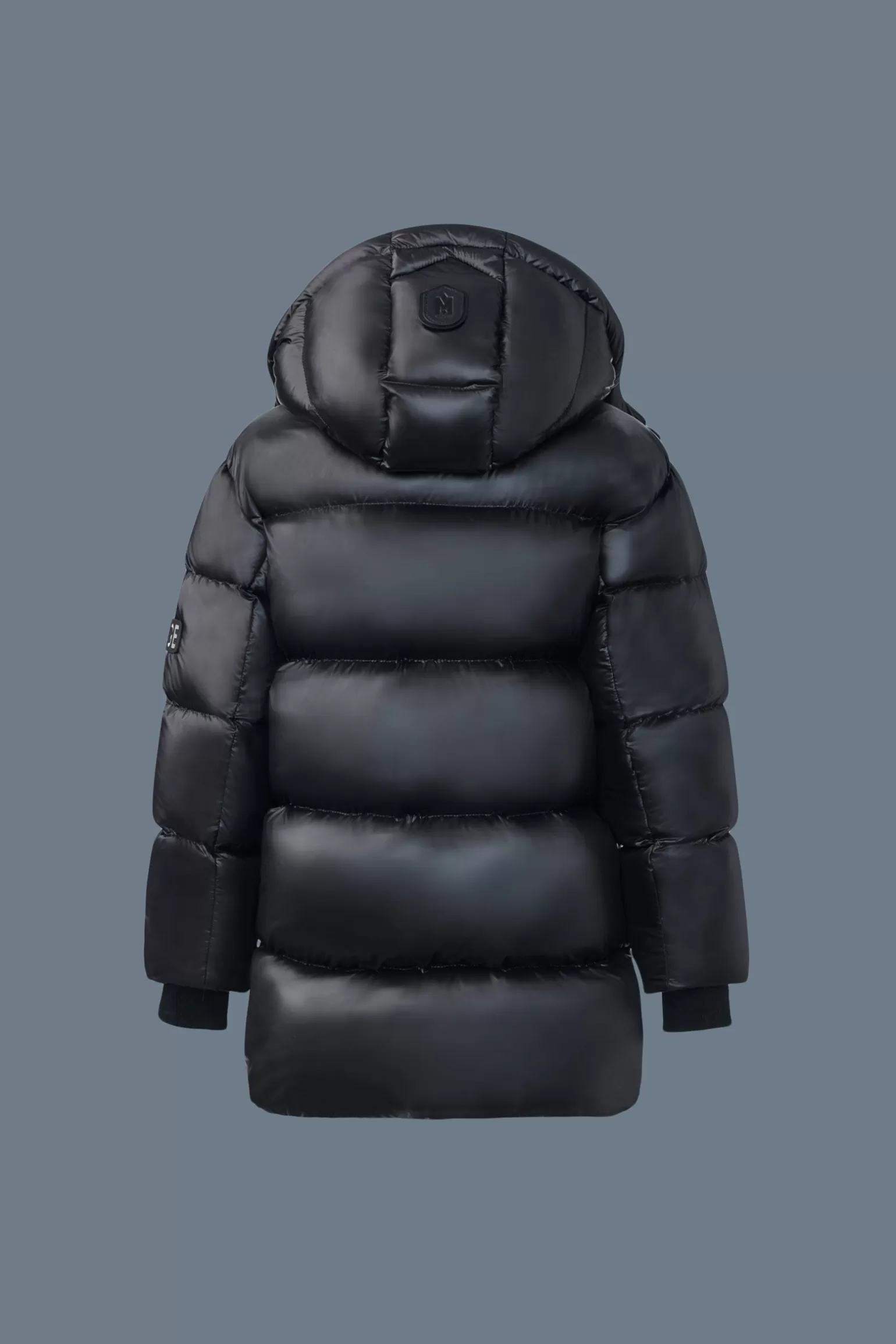 Mackage KENNIE Lustrous light down parka with hood for toddlers (2-6 years) Black Best