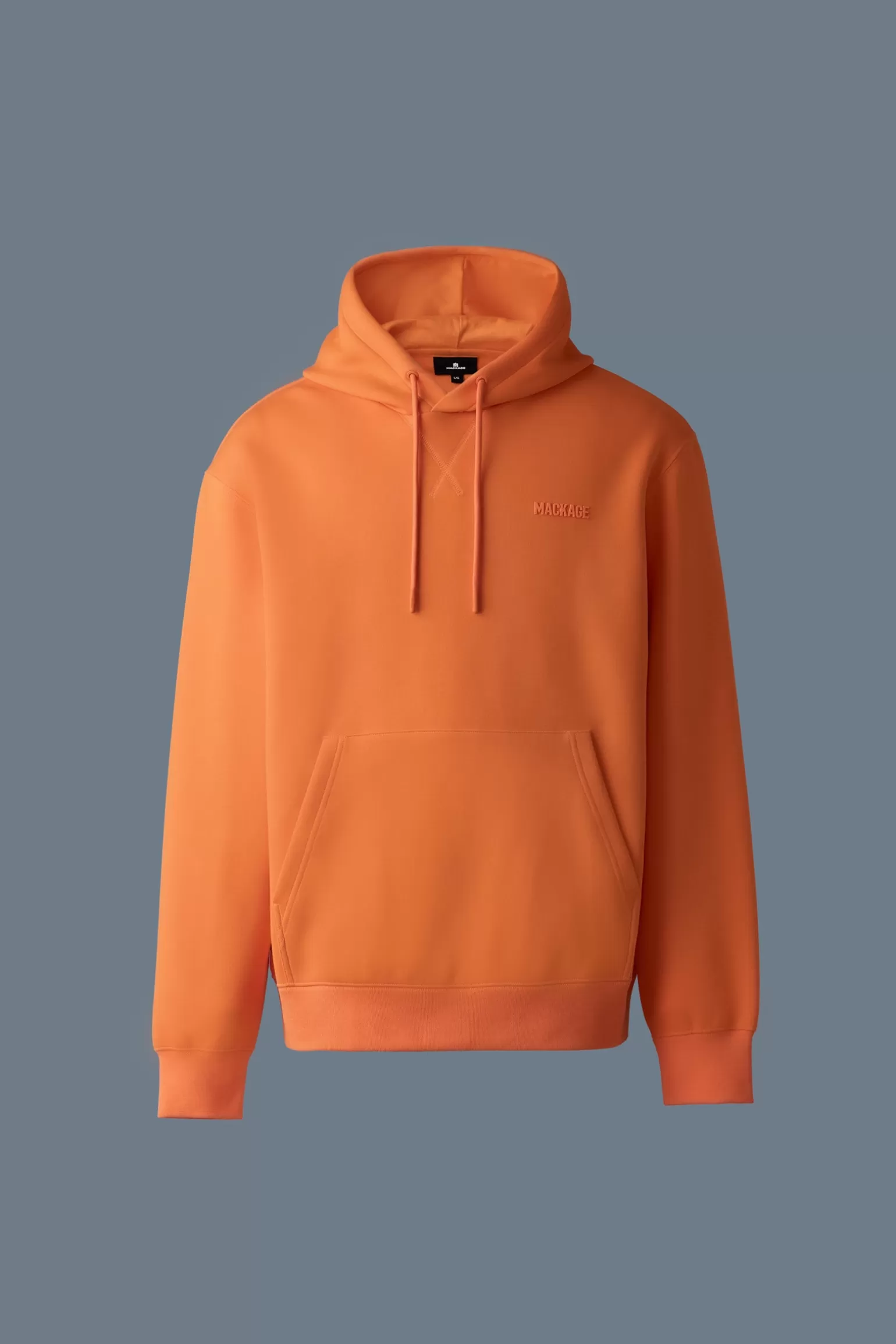 Mackage KRYSTIAN Double-face Jersey hoodie Flame Discount