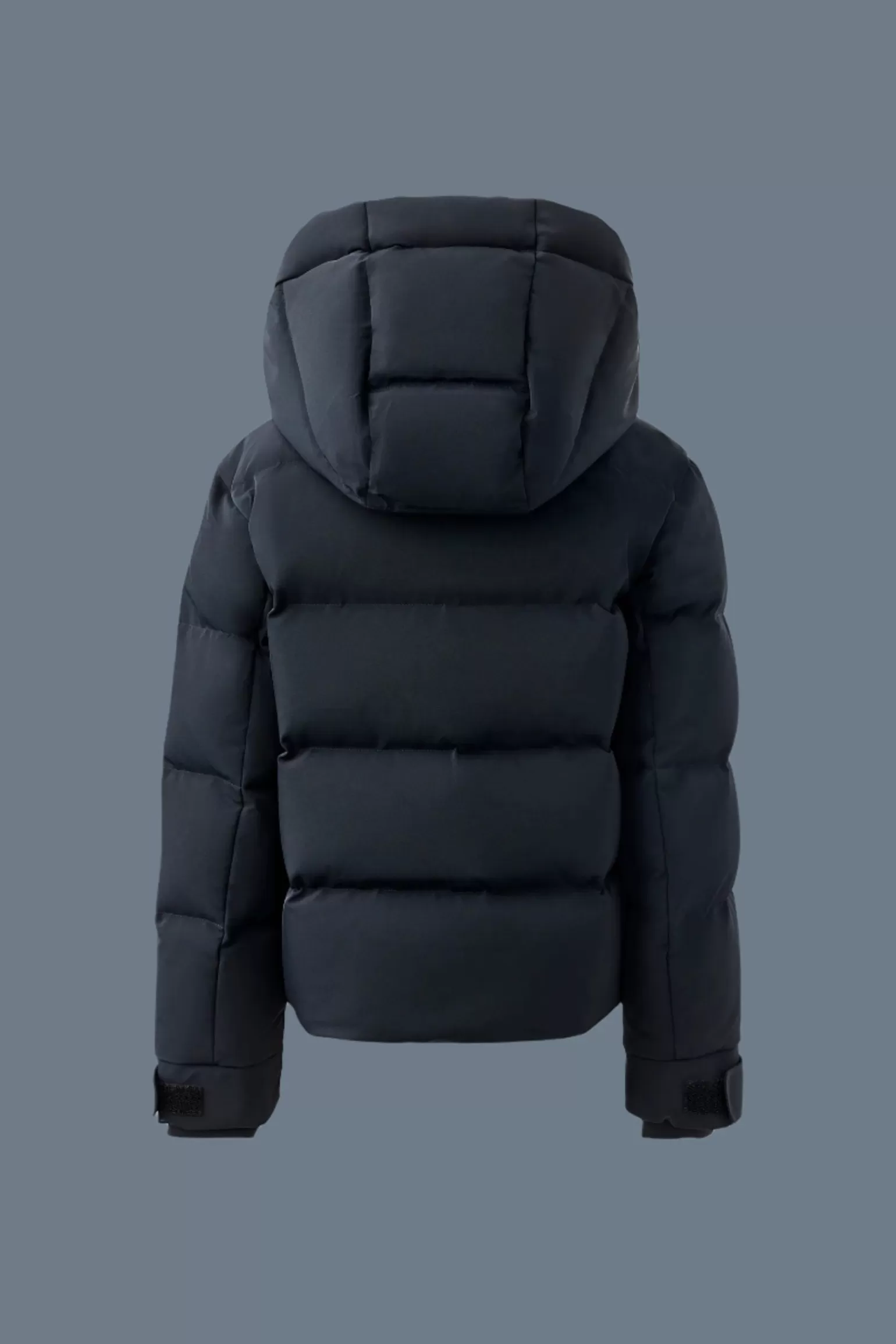 Mackage LELAND Lightweight down ski jacket with hood for kids (8-14 years) Black Outlet