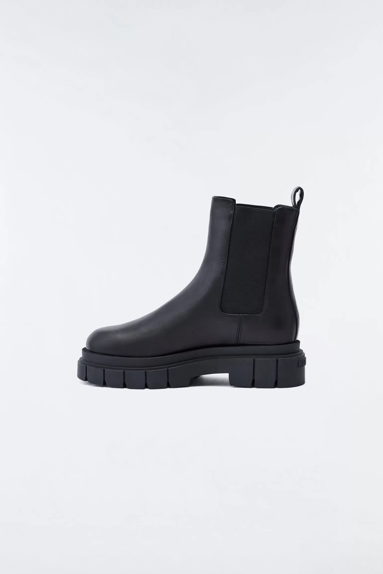 Mackage STORM shearling-lined (R) Leather Chelsea boot for women Black New
