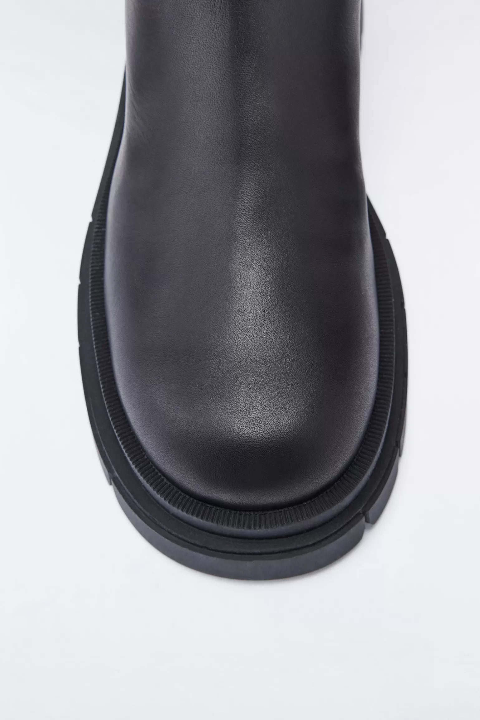 Mackage STORM shearling-lined (R) Leather Chelsea boot for women Black New