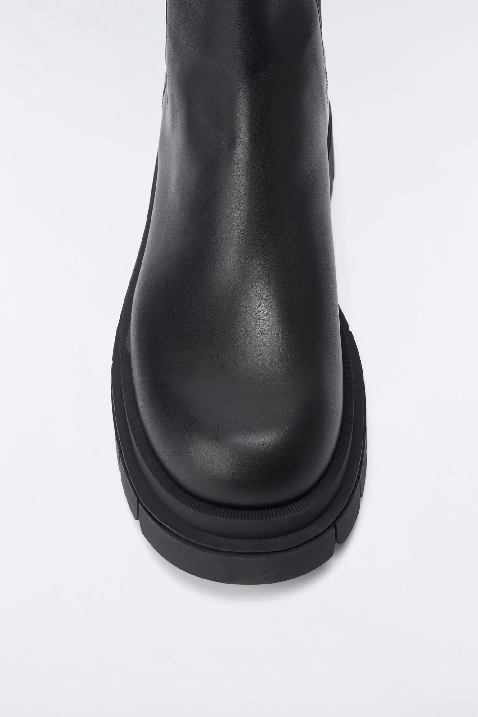 Mackage STORM unlined lug sole (R) Leather Chelsea boot for men Black Cheap