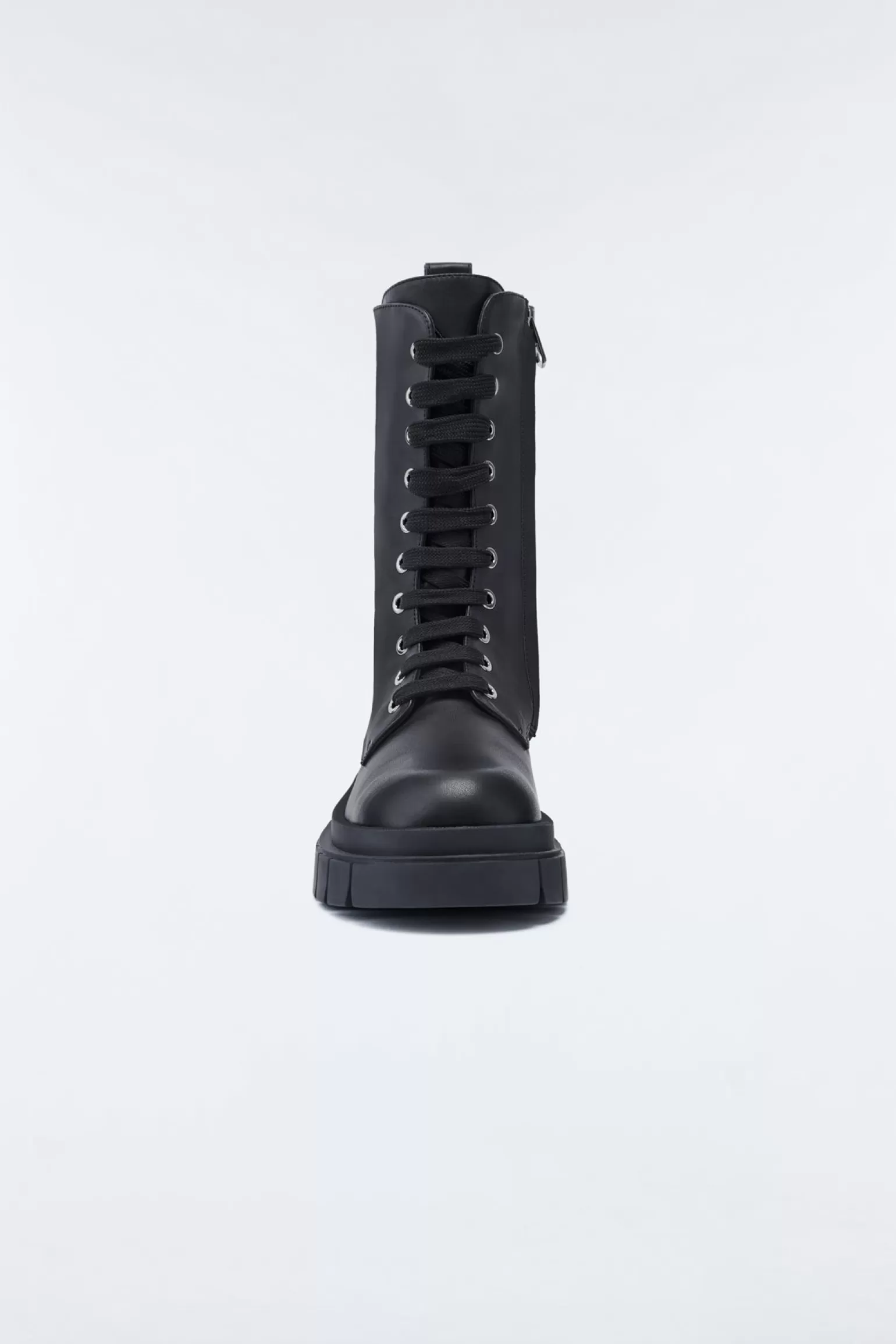Mackage WARRIOR unlined lug sole (R) Leather combat boot for men Black New