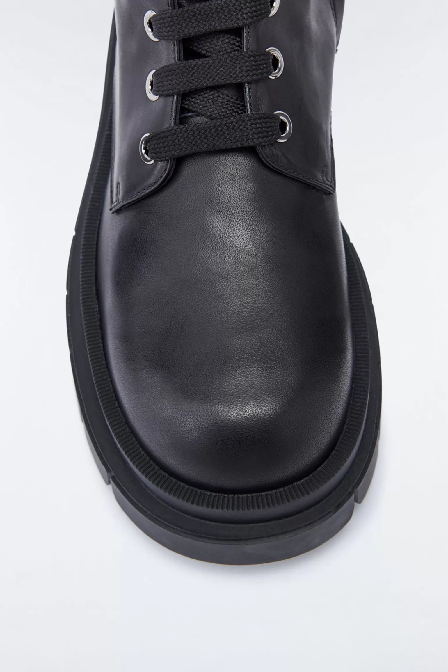 Mackage WARRIOR unlined lug sole (R) Leather combat boot for men Black New