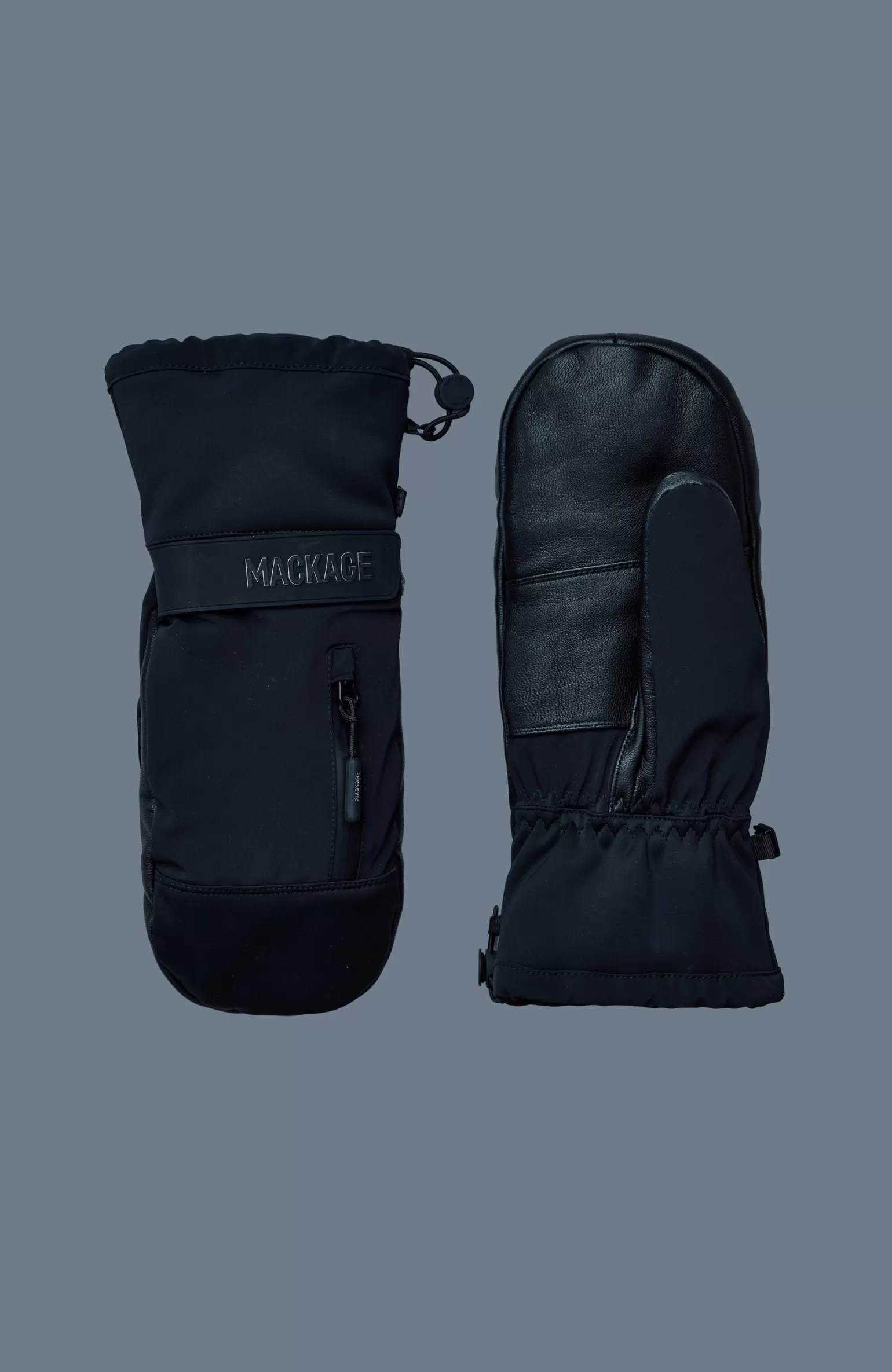 Mackage WYND 2-layer technical ski mitts Black New